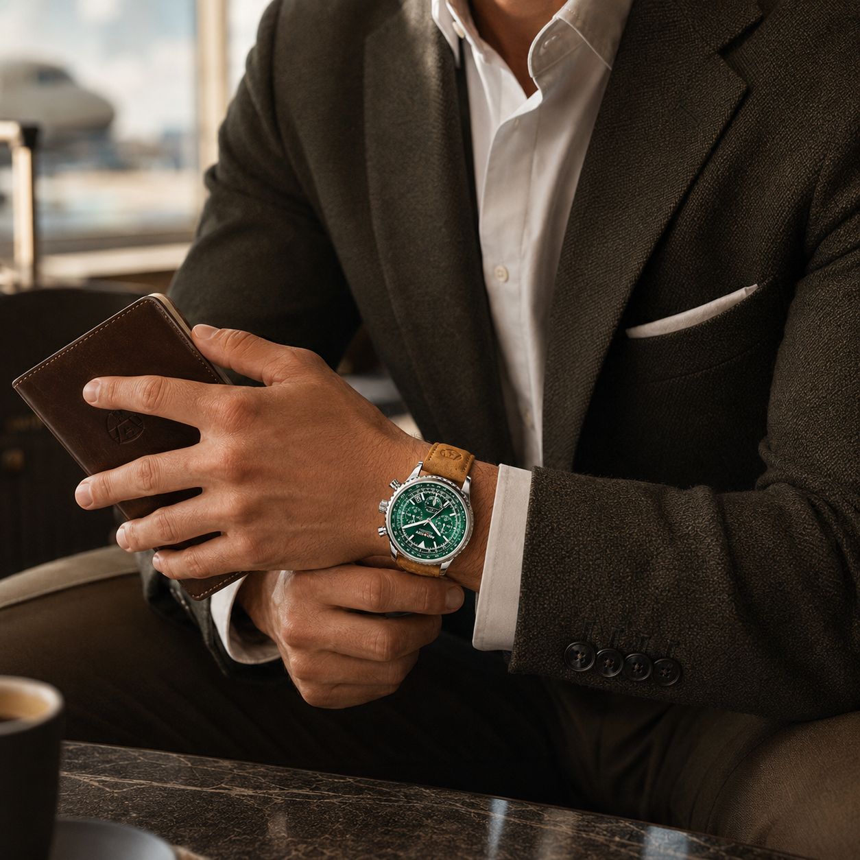 Exquisite Chronograph Watch