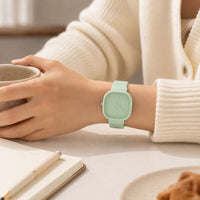 Pastel Square Silicone Watch