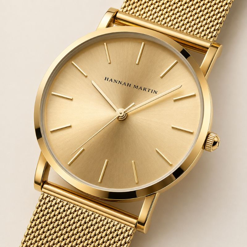 Rose Gold Dainty Bracelet Watch