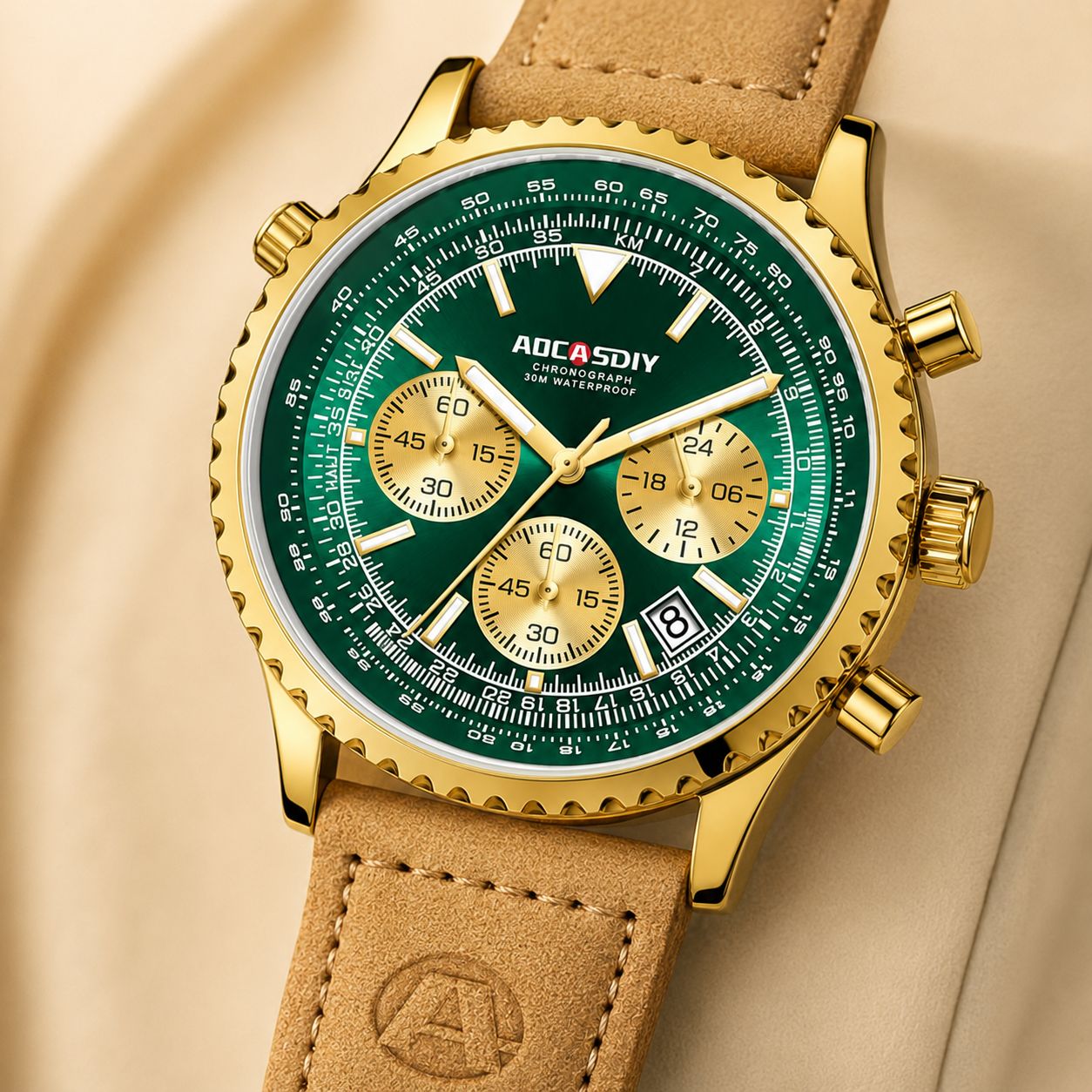 Exquisite Chronograph Watch