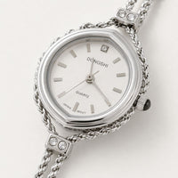 Dainty Double-Chain Quartz Watch