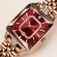 Crystal Rectangle Bracelet Watch