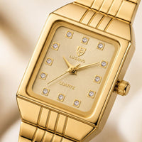Vintage Gold Rectangle Watch
