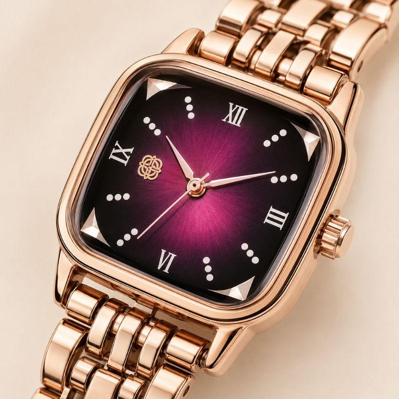 Crystal Dial Women’s Bracelet Watch