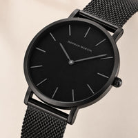 Minimalist Round Mesh Watch