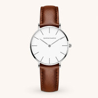Classic Minimalist Leather Watch