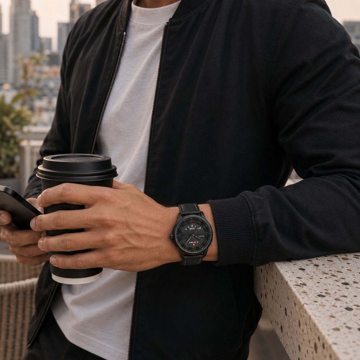 Quartz Leather Watch