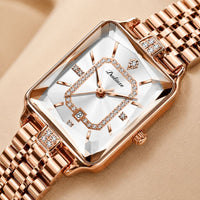 Crystal Rectangle Bracelet Watch