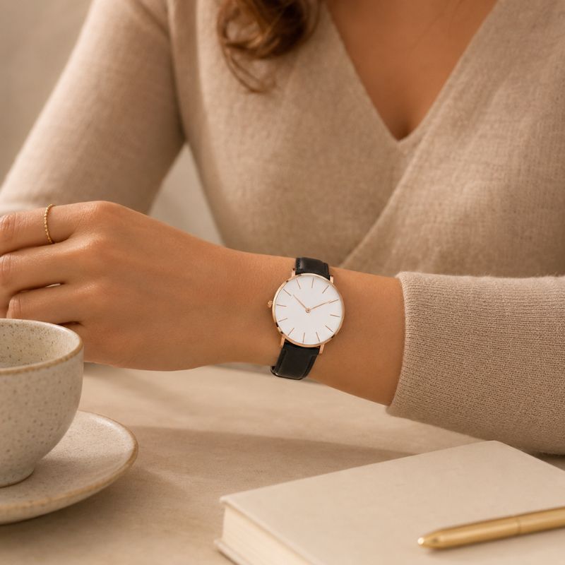 Minimalist Round Watch