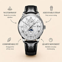 Classic Moonphase Quartz Watch