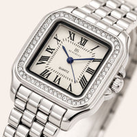 Square Crystal Bracelet Watch