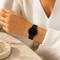 Minimalist Round Mesh Watch