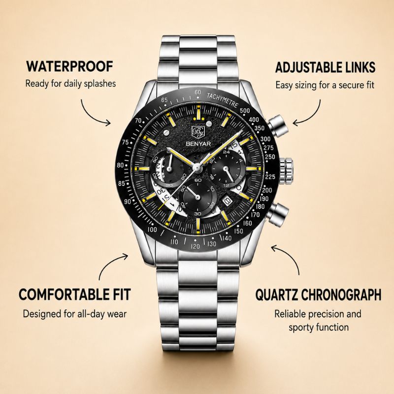 Tachymeter Chronograph Watch