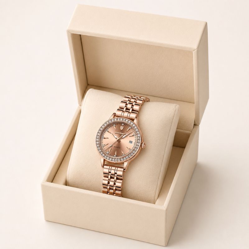 CrystalRosé Crystal Bracelet Watch