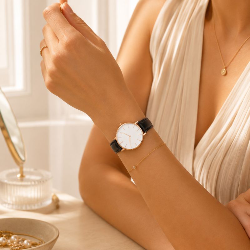 Minimalist Round Watch
