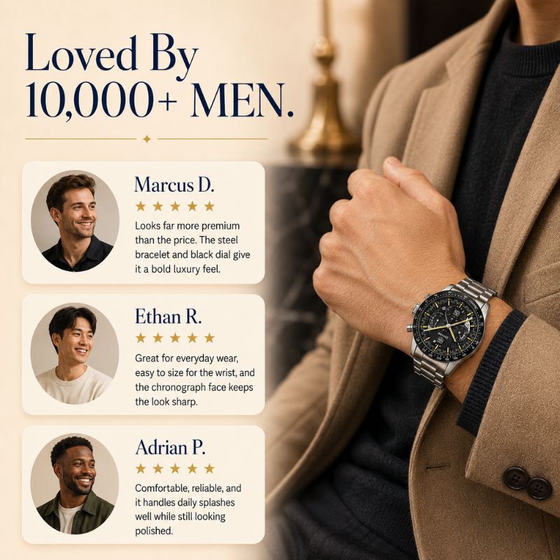 Tachymeter Chronograph Watch
