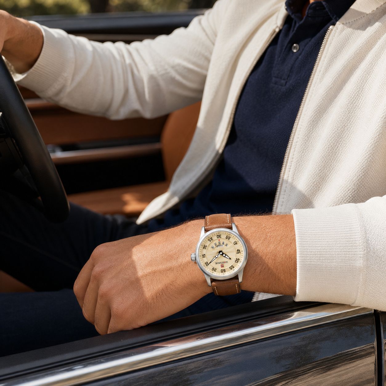 Quartz Leather Watch