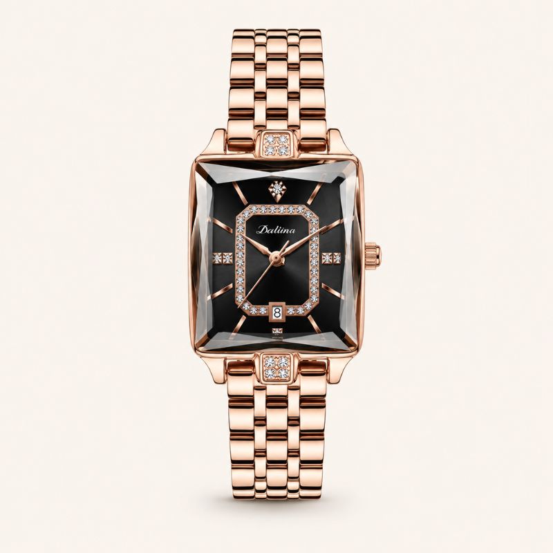 Crystal Rectangle Bracelet Watch