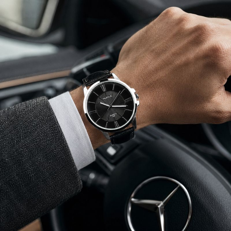 Classic Leather Quartz Watch