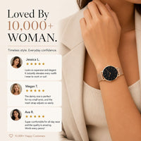 Minimalist Round Mesh Watch