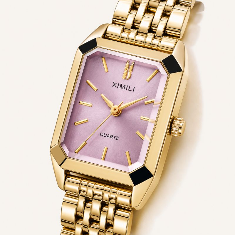 Crystal Women’s Watch with Emerald Dial