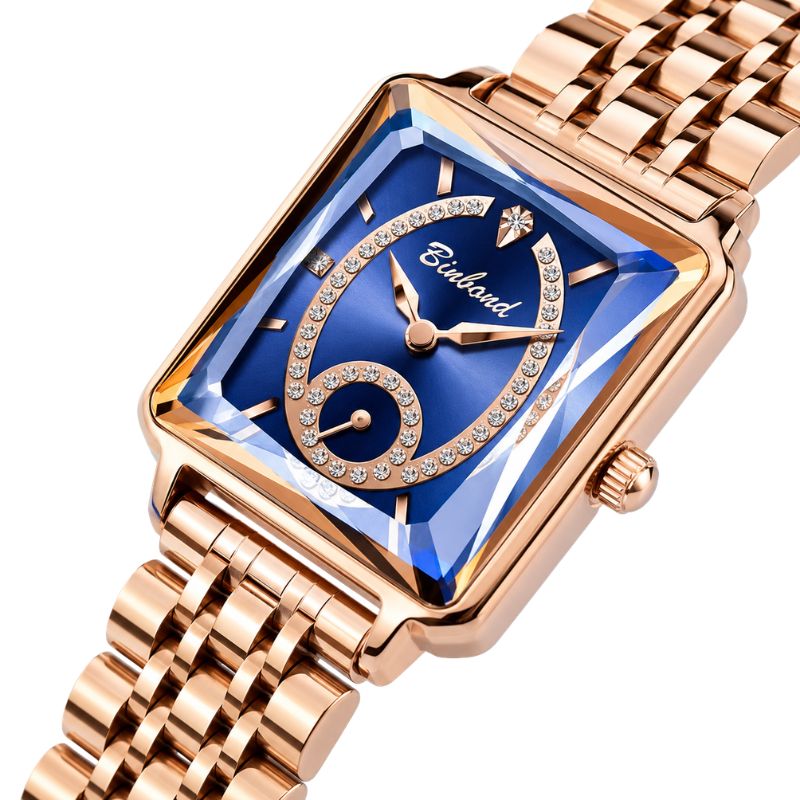 Artistic Rectangular Dial Bracelet Watch