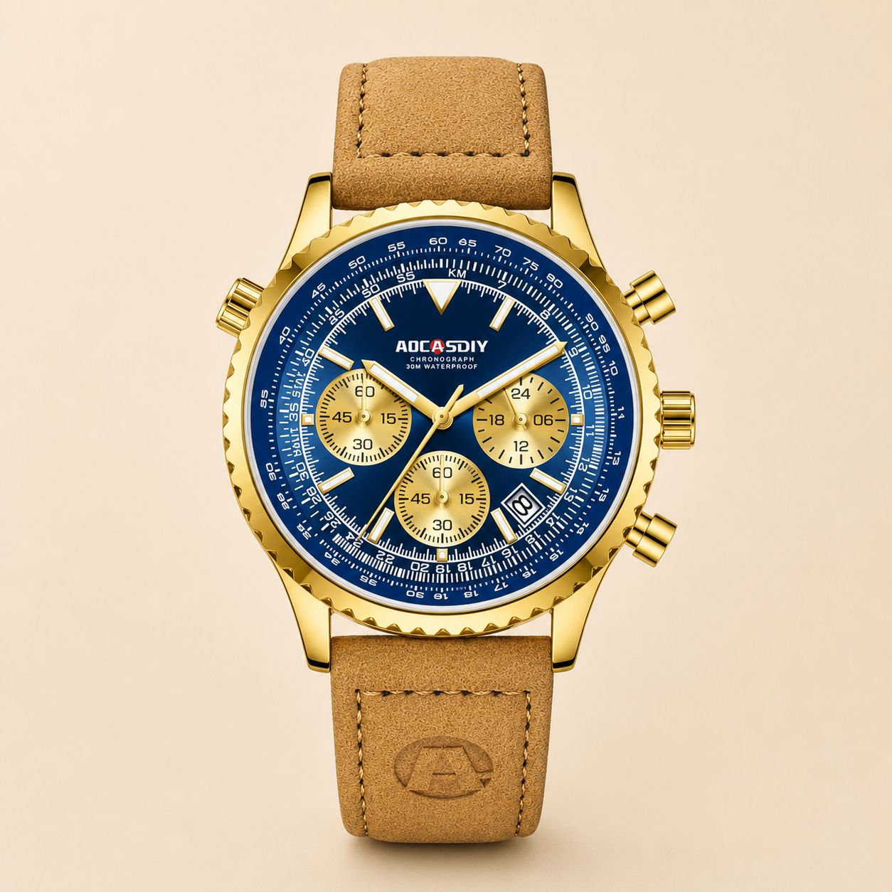 Exquisite Chronograph Watch
