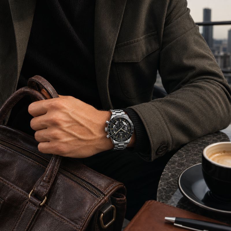 Tachymeter Chronograph Watch