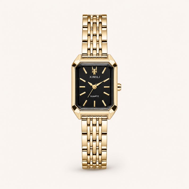 Crystal Women’s Watch with Emerald Dial