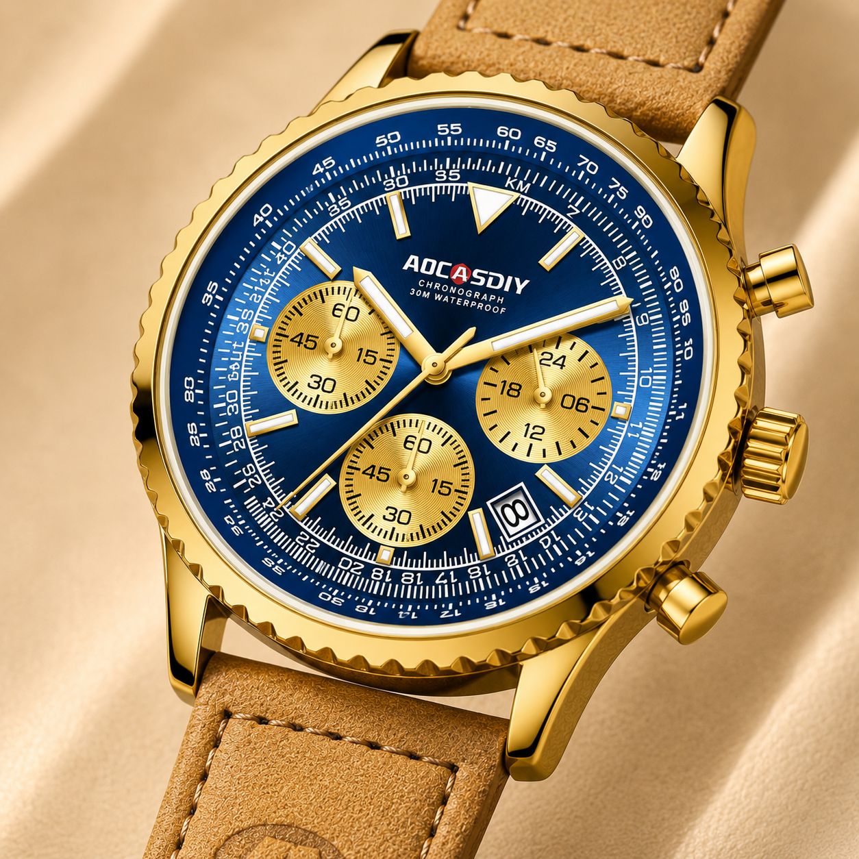 Exquisite Chronograph Watch