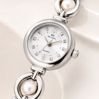 Pearl Accent Bracelet Watch
