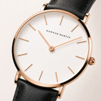Classic Minimalist Leather Watch
