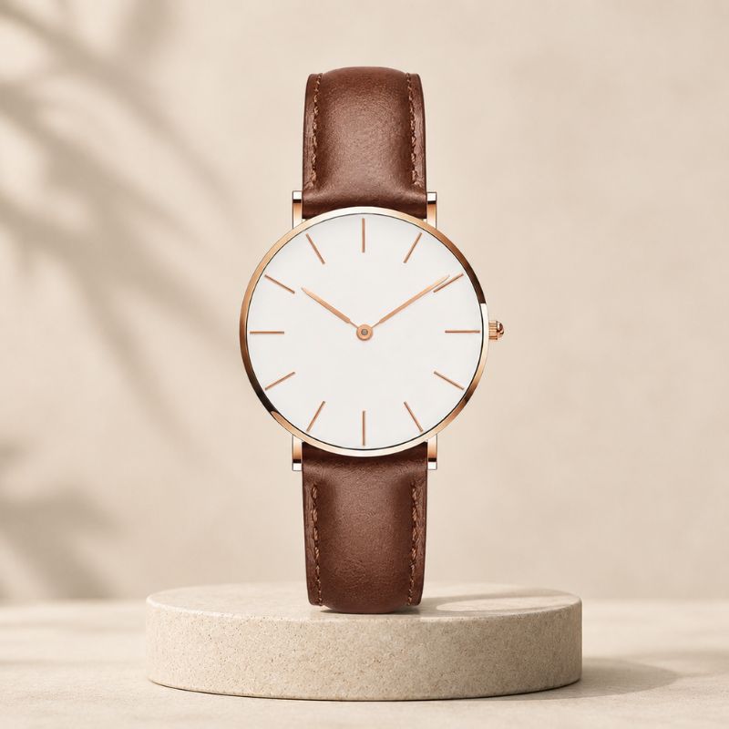 Minimalist Round Watch