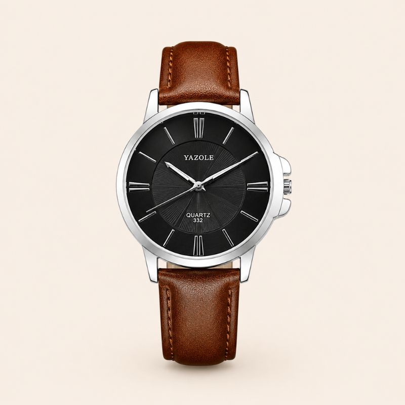 Classic Leather Quartz Watch