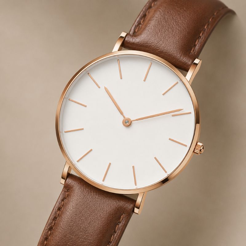 Minimalist Round Watch