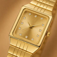 Vintage Gold Rectangle Watch