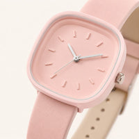 Pastel Square Silicone Watch