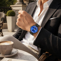 Roman Numeral Mesh Strap Watch
