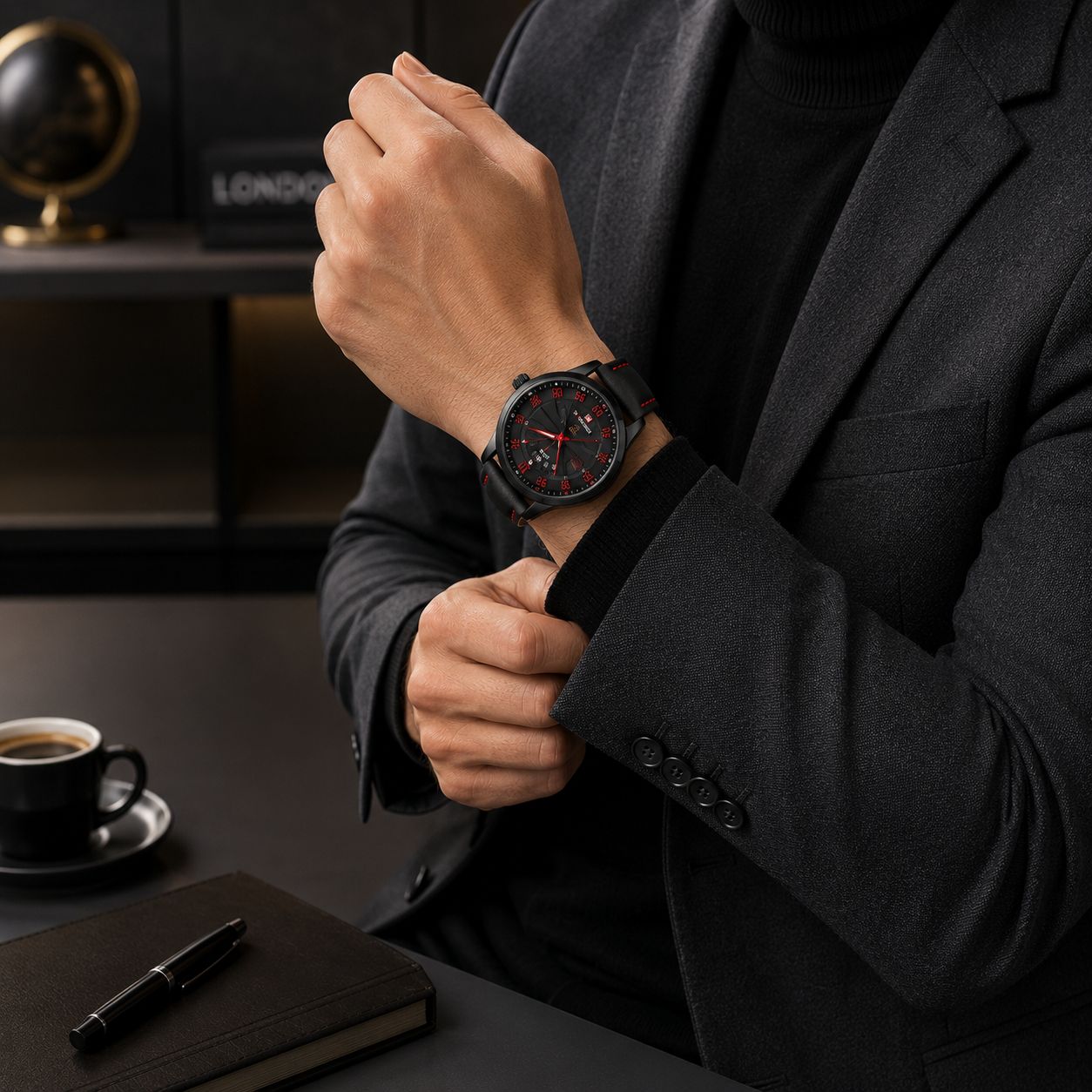 Quartz Leather Watch