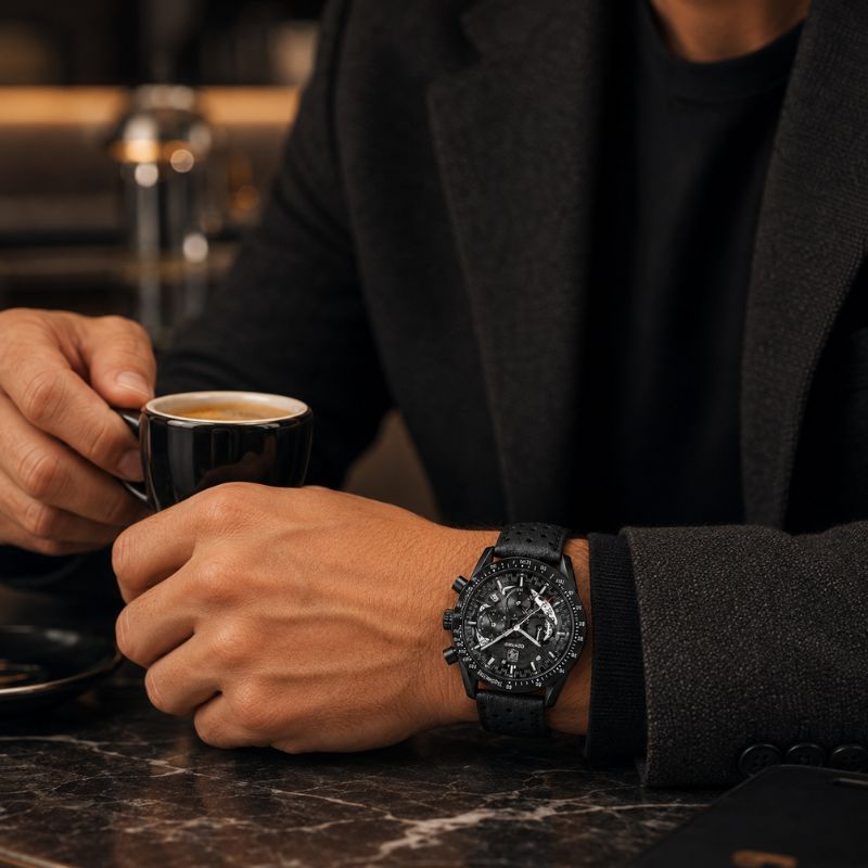 Tachymeter Chronograph Watch