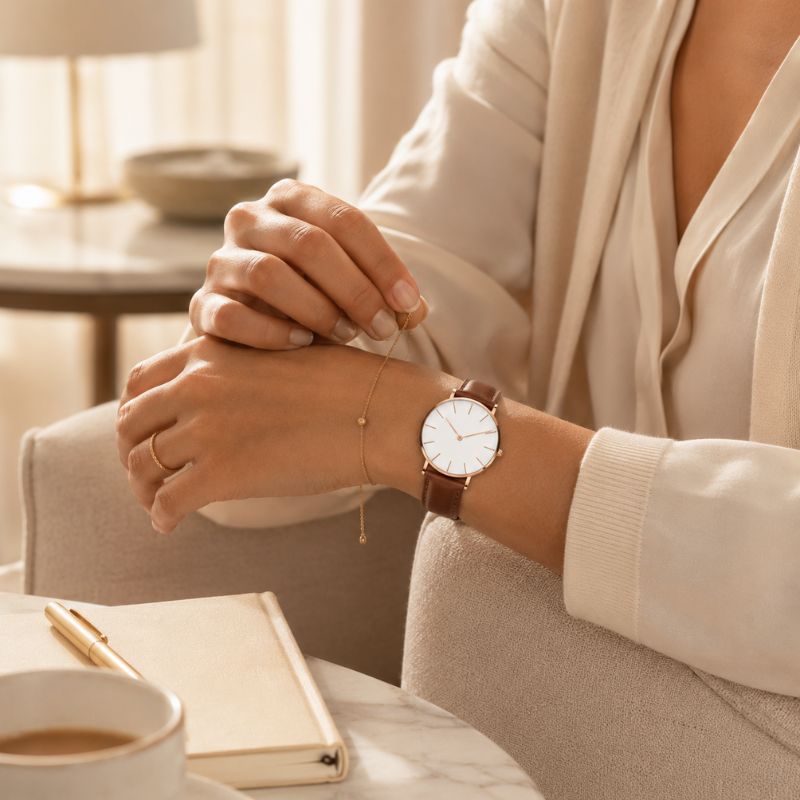 Minimalist Round Watch