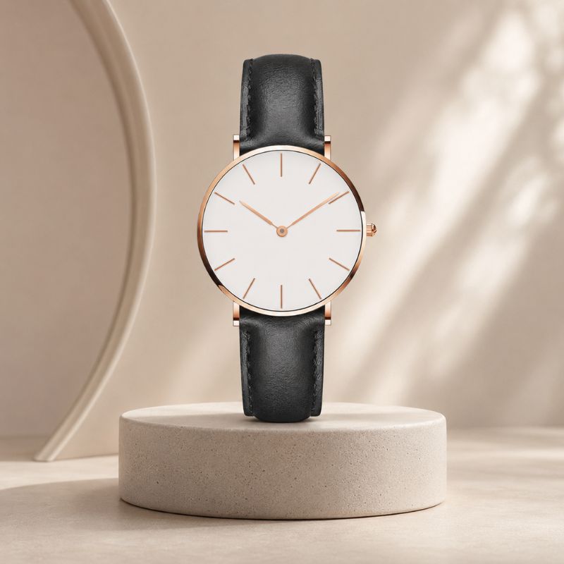 Minimalist Round Watch
