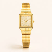 Vintage Gold Rectangle Watch