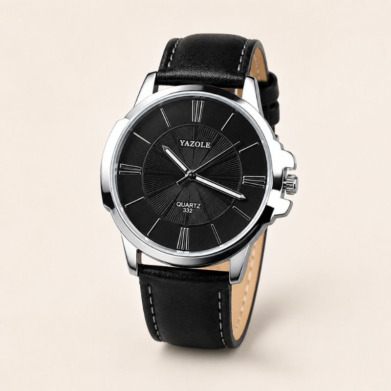 Classic Leather Quartz Watch