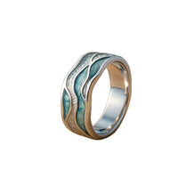 Vintage Beach Wave Series Ring