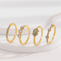 Vintage Elegant Ring Set