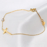 Spiritual Charm Gold Bracelet-Lydieannejewelry
