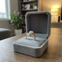 Vintage Gold & Silver Pearl Ring