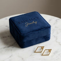 Vintage Geometric Gold Earrings