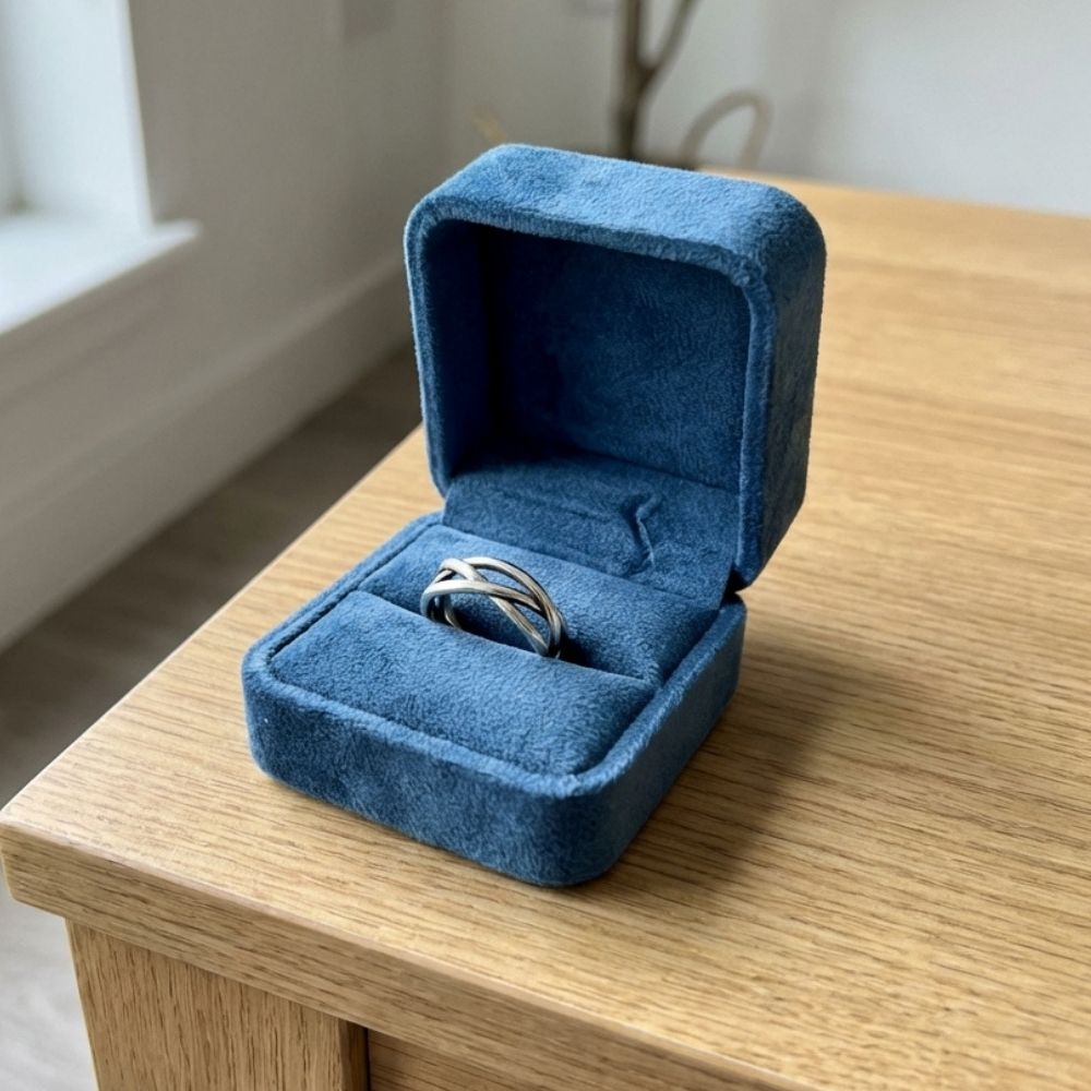 Chunky Adjustable Silver Ring